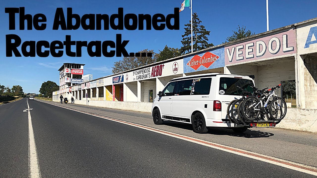 Exploring Reims Gueux: The Abandoned Race Track Adventure in Our VW Camper Van!