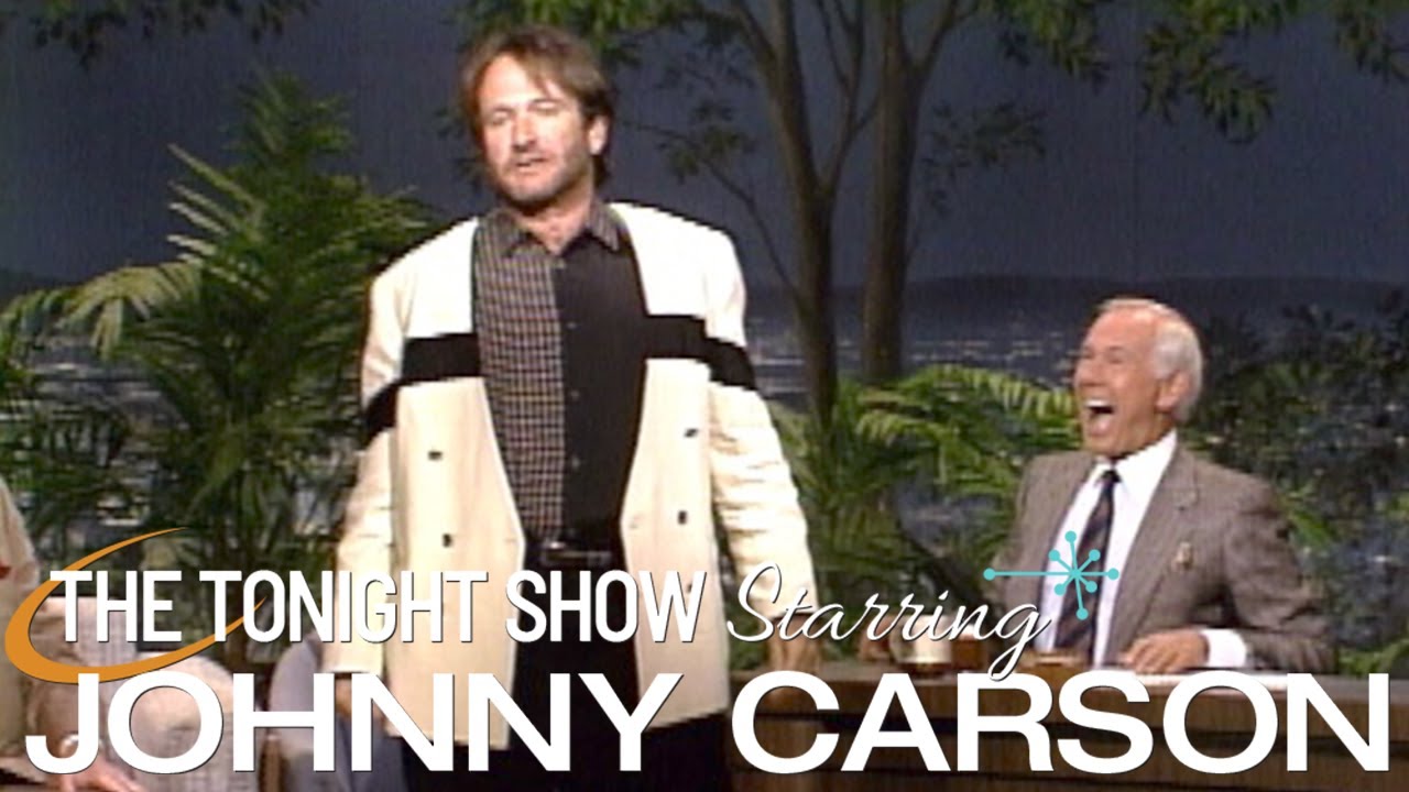 Полное выступление — Робин Уильямс просто уморительный | Carson Tonight Show