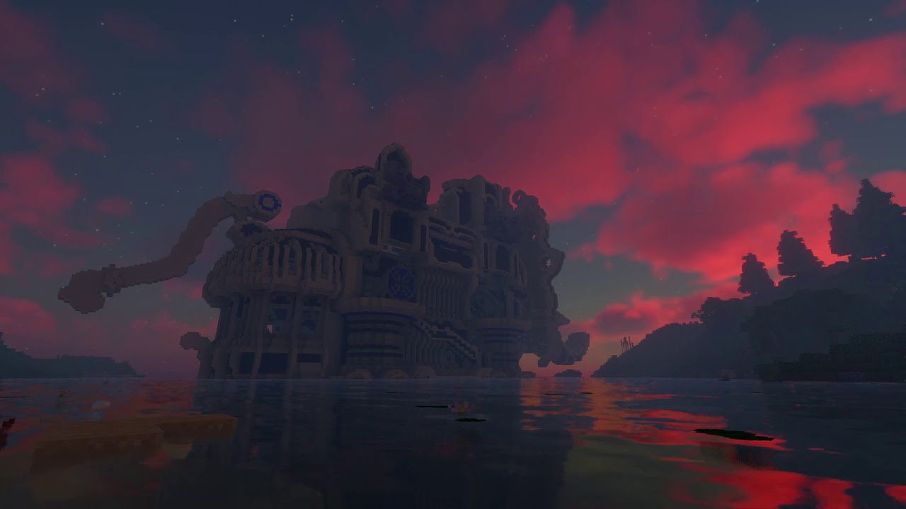 The Sun sets in Minecraft but with Vah Ruta