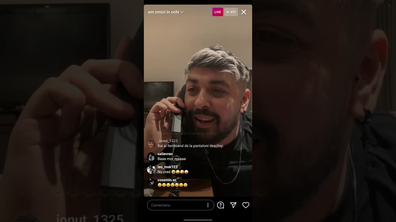 imoGen Live pe instagram la 6 dimineata