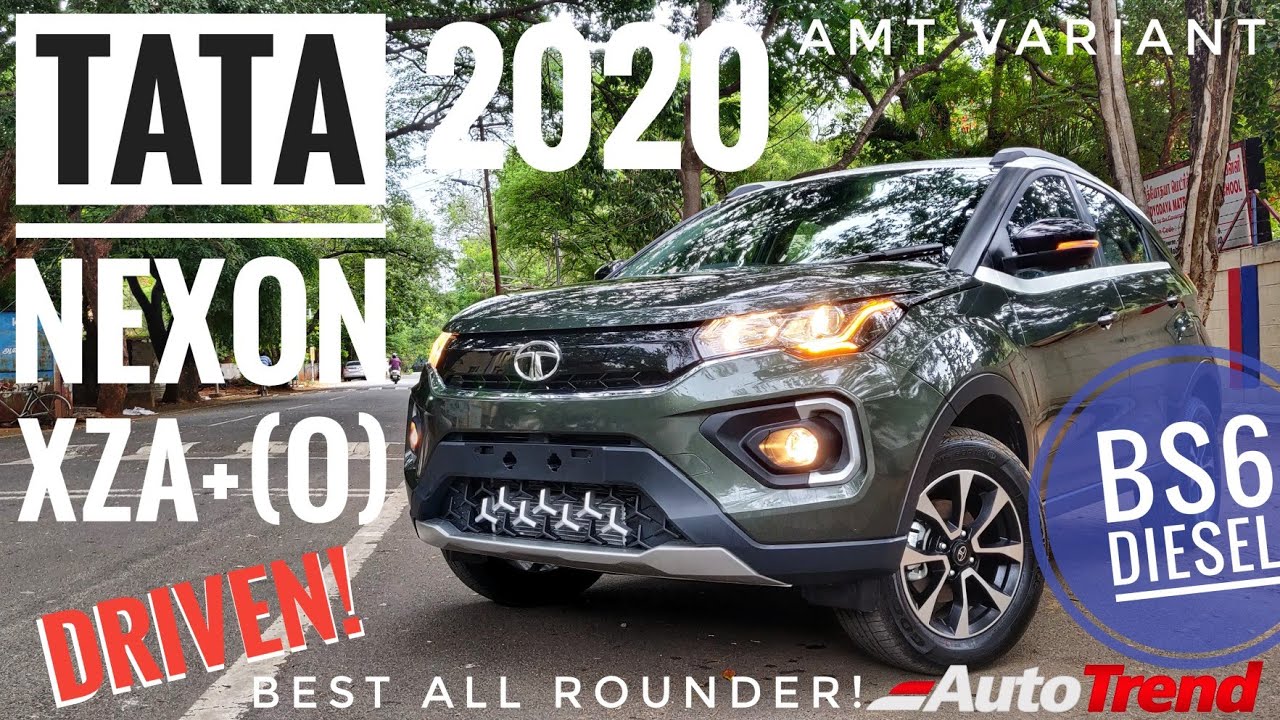 Tata Nexon Diesel Automatic XZA+(O) — самый подробный обзор езды | AutoTrend !!