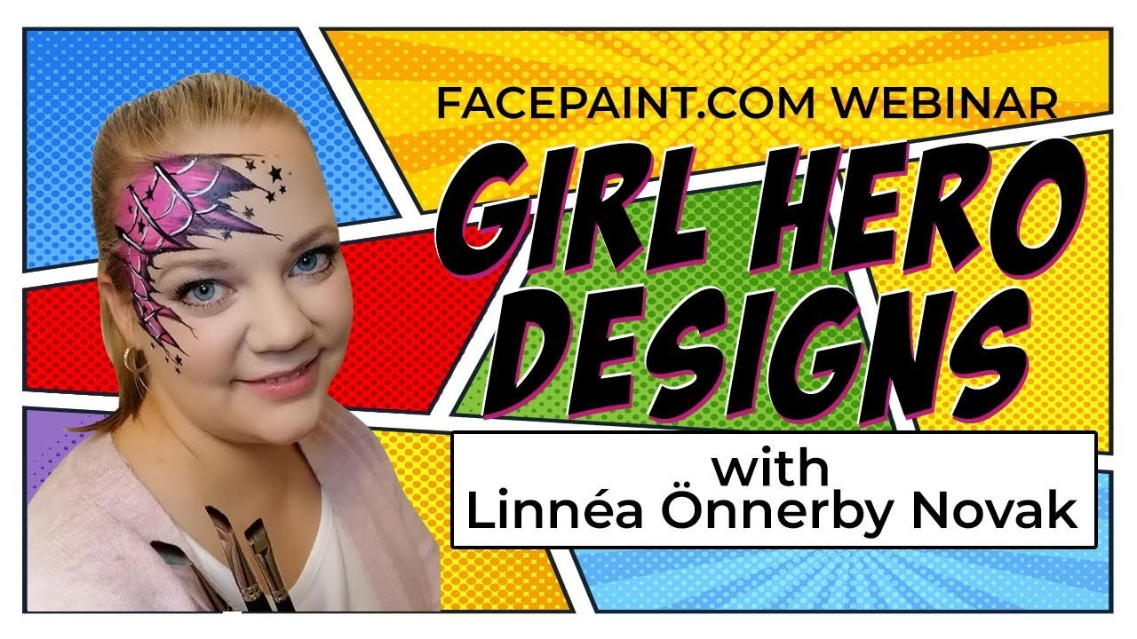 How to Create Girl Hero Designs Webinar with Linnéa Önnerby Novak
