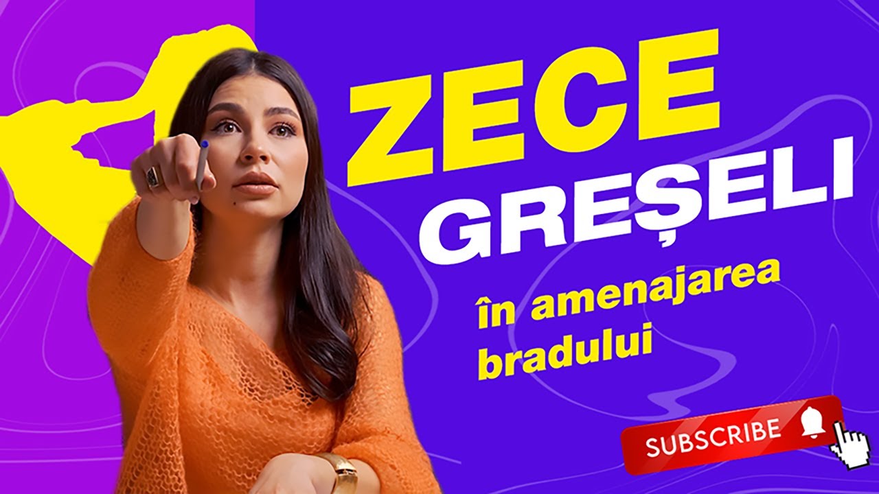 Greșeli în decorarea bradului de Crăciun.