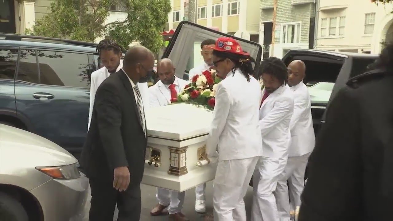 Tensions boil as Banko Brown funeral begins