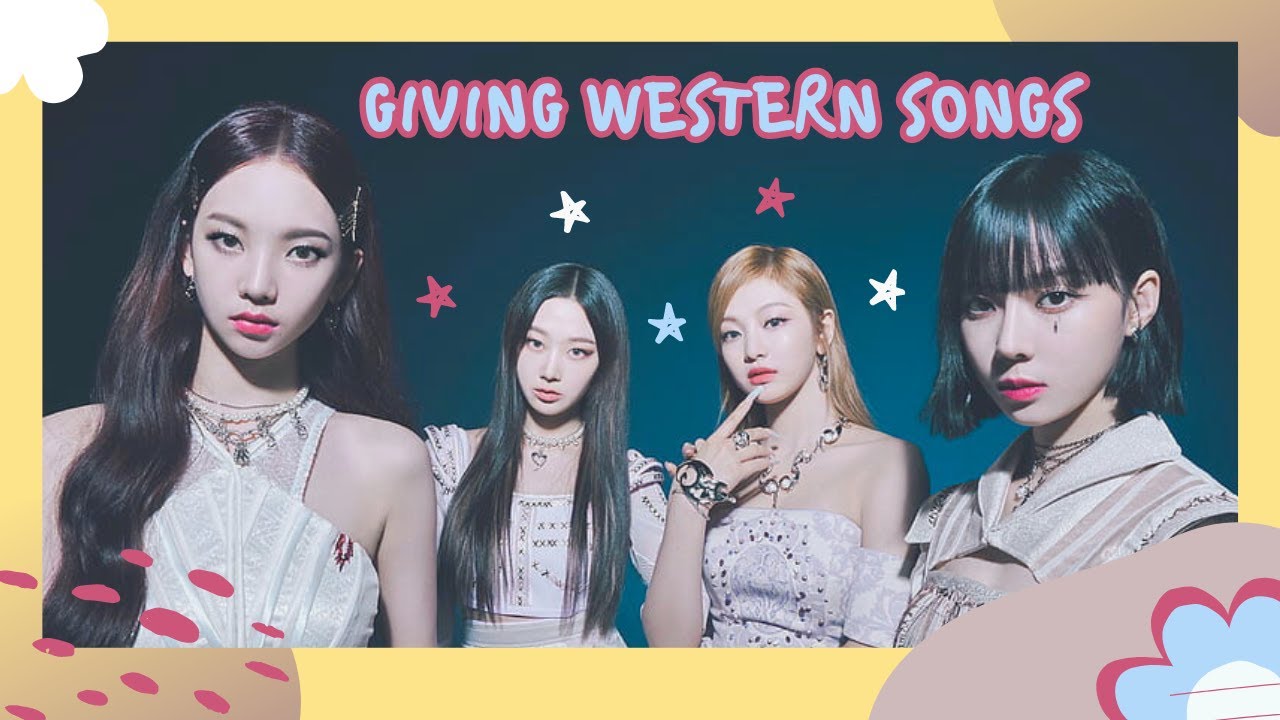 giving western songs to kpop groups