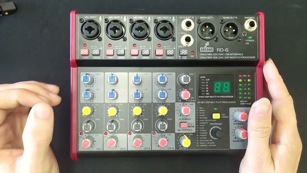 Arcano RD-6 - Demonstração completa