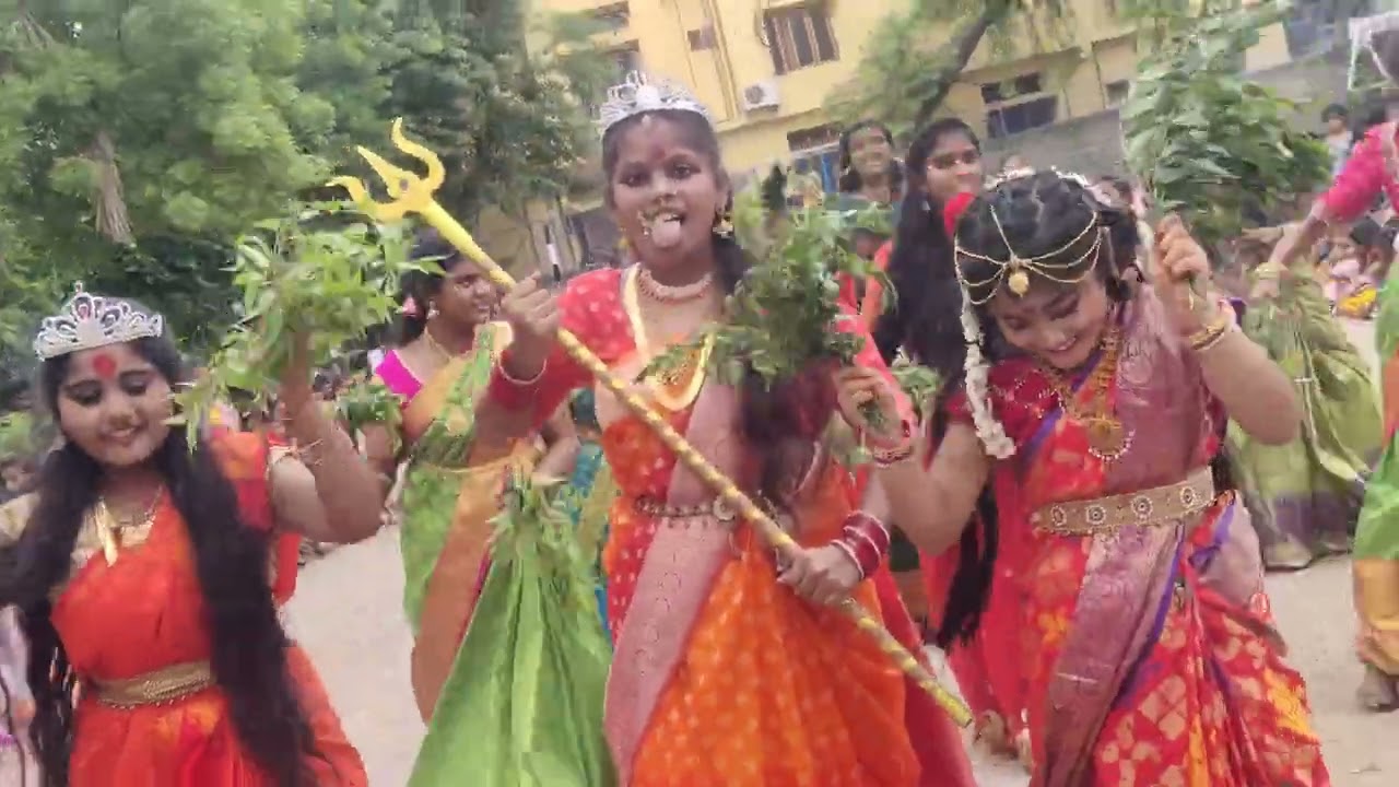 Bonalu Celebrations at SR Scholars 2023-24