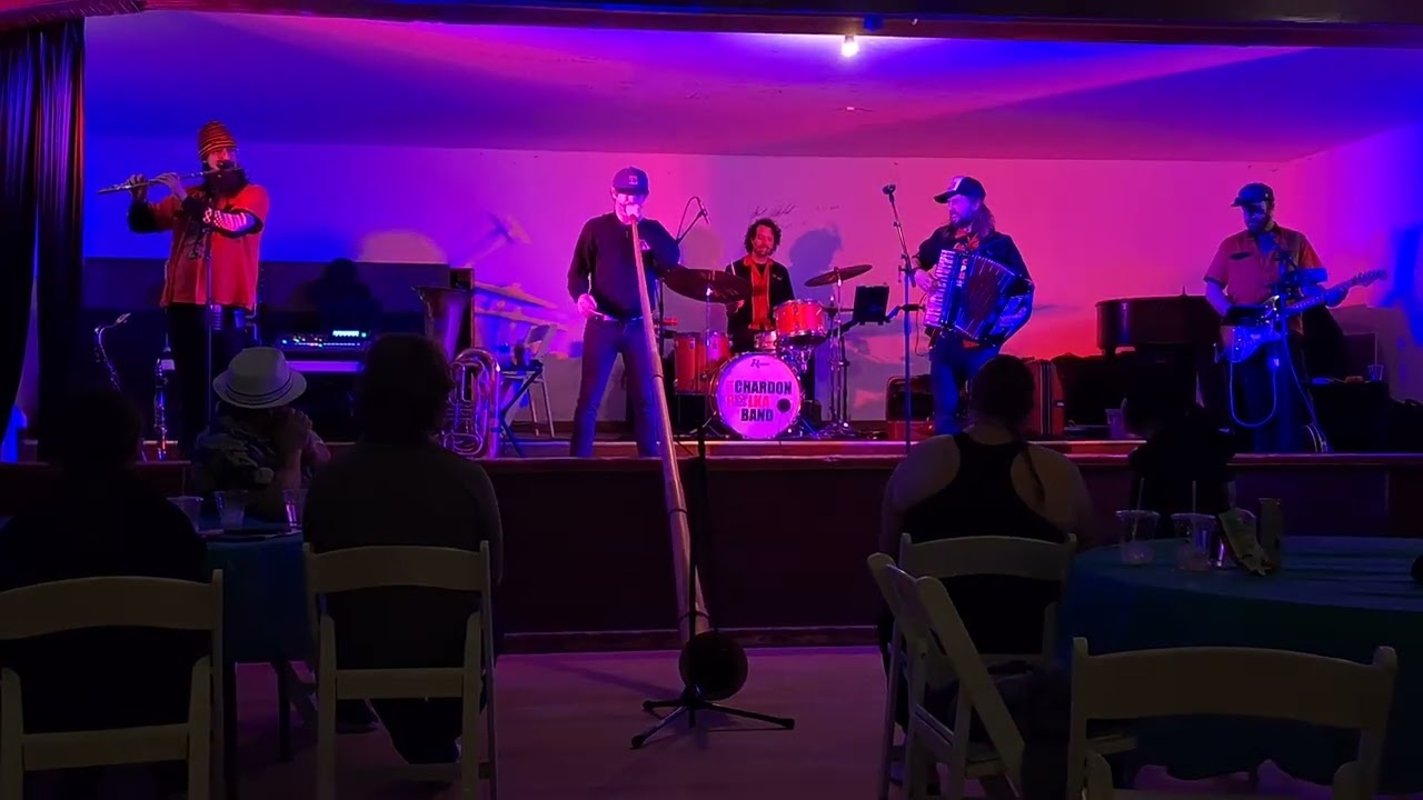 Chardon Polka Band  using an Alphorn ( a Swiss horn ) March 1, 2026