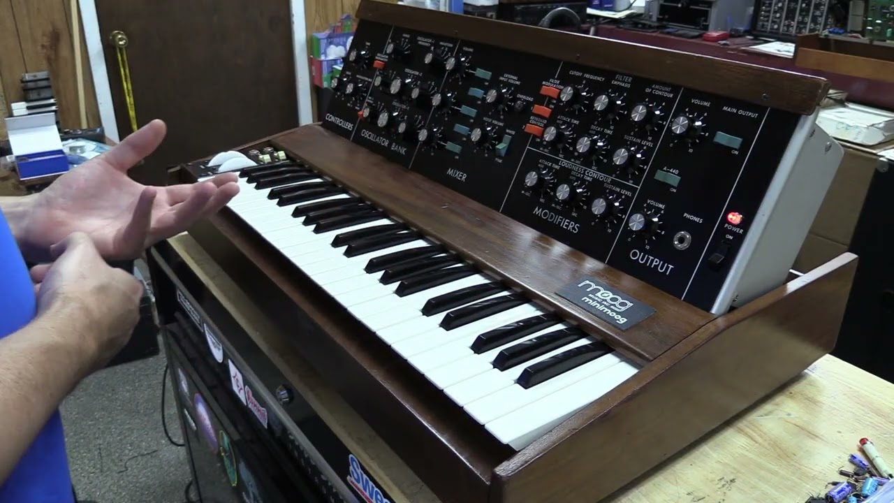 Kirby's 1974 Minimoog Demo