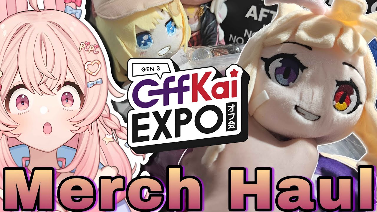 Offkai Merch Haul Handcam