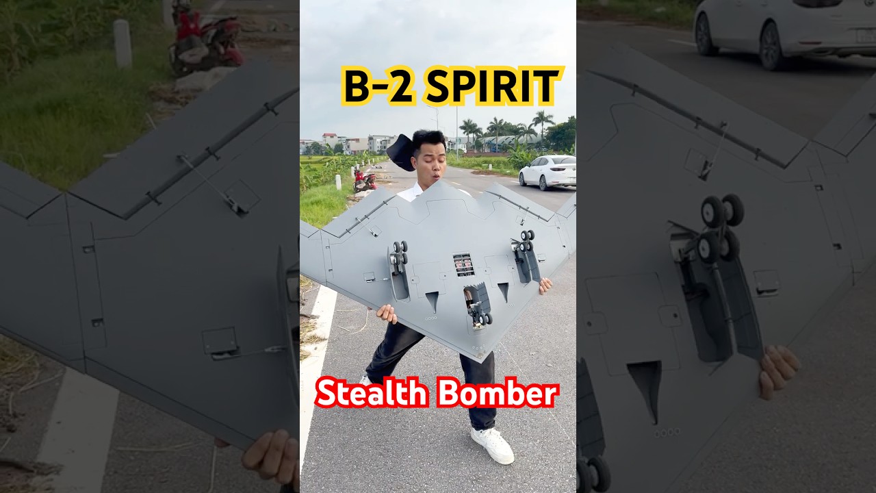 B-2 Spirit in Action 🚀 | Stealth Bomber Power! #B2Spirit