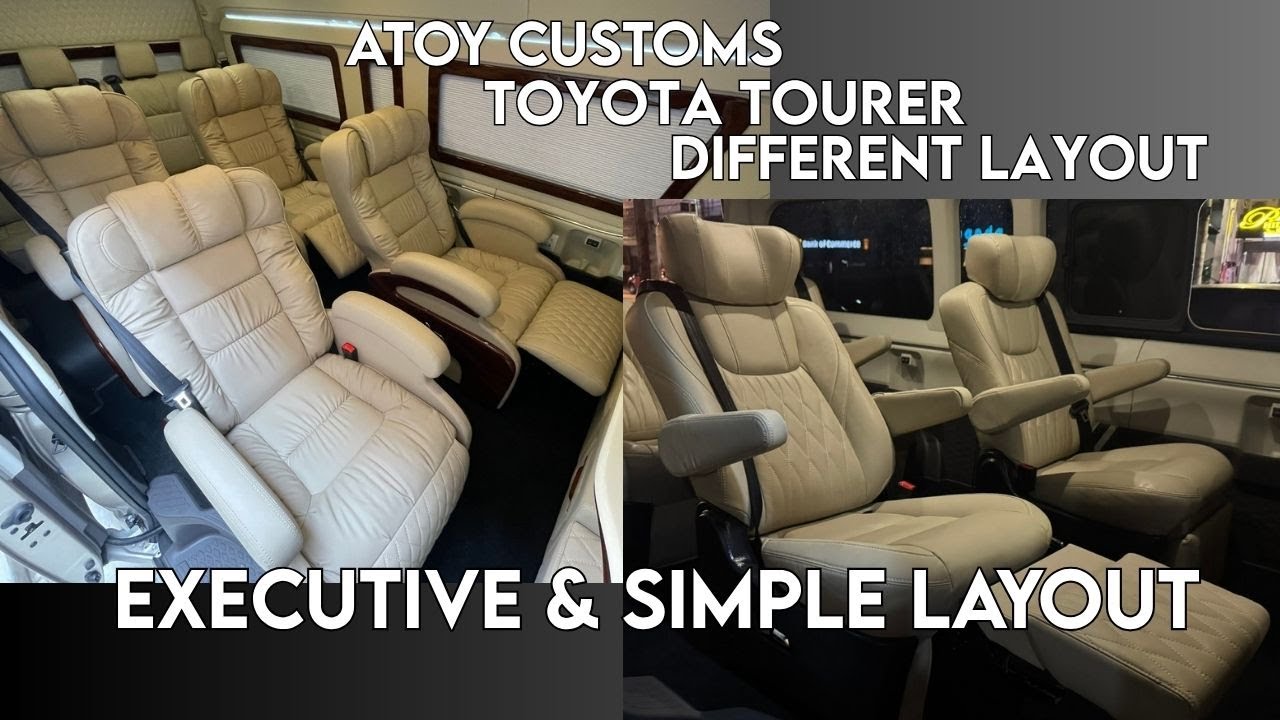 2025 Toyota Tourer Setup Executive & 500k Set up by Atoy Customs