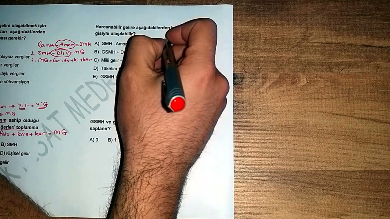 8) MAKRO İKTİSADİ KAVRAMLAR SORU ÇÖZÜMÜ - 2