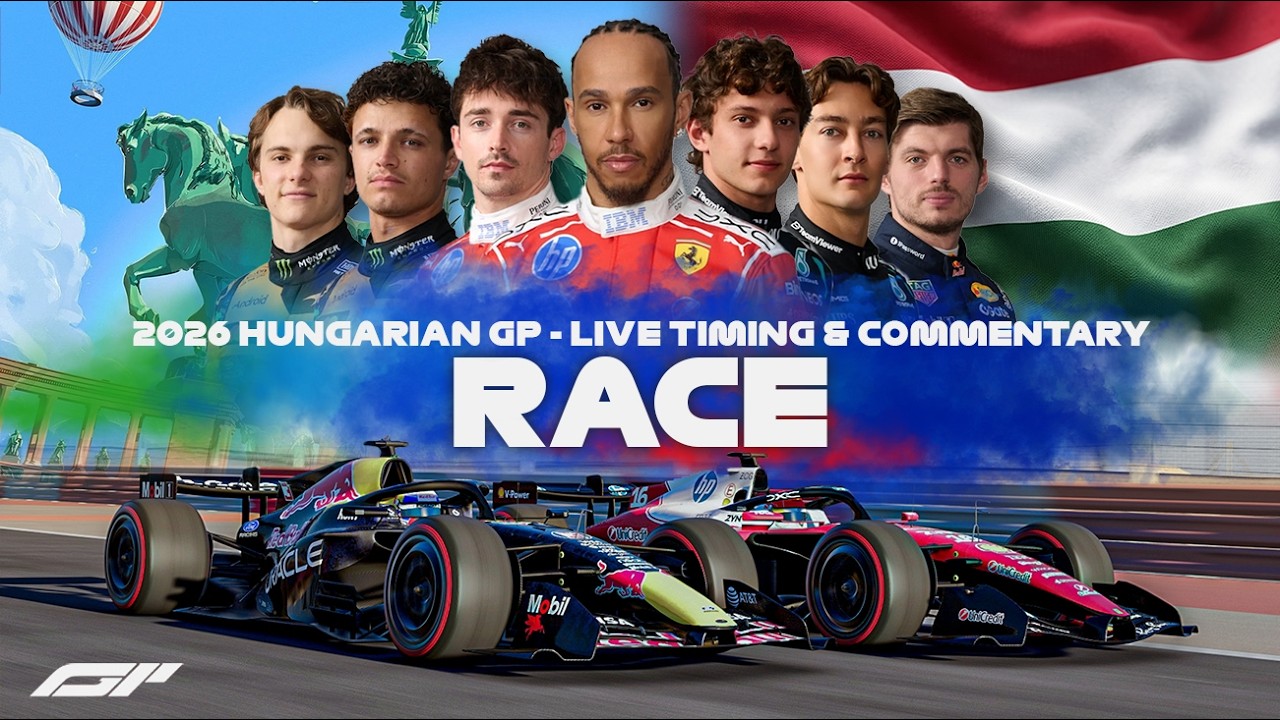 🔴 F1 LIVE | 2026 Hungarian GP RACE Simulation Footage | Live Timing & Commentary