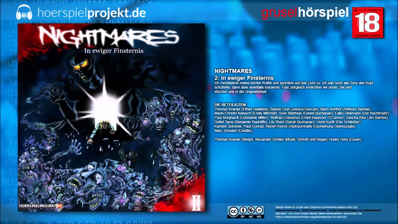 Nightmares 2 - In ewiger Finsternis (Horror / Hörspiel / Hörbuch / Komplett)