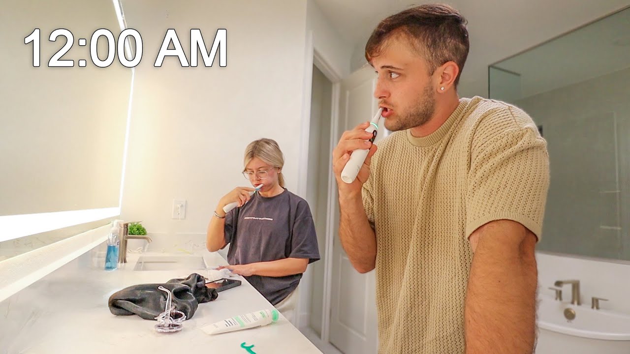 OUR NIGHT ROUTINE IN THE NEW HOUSE!! 