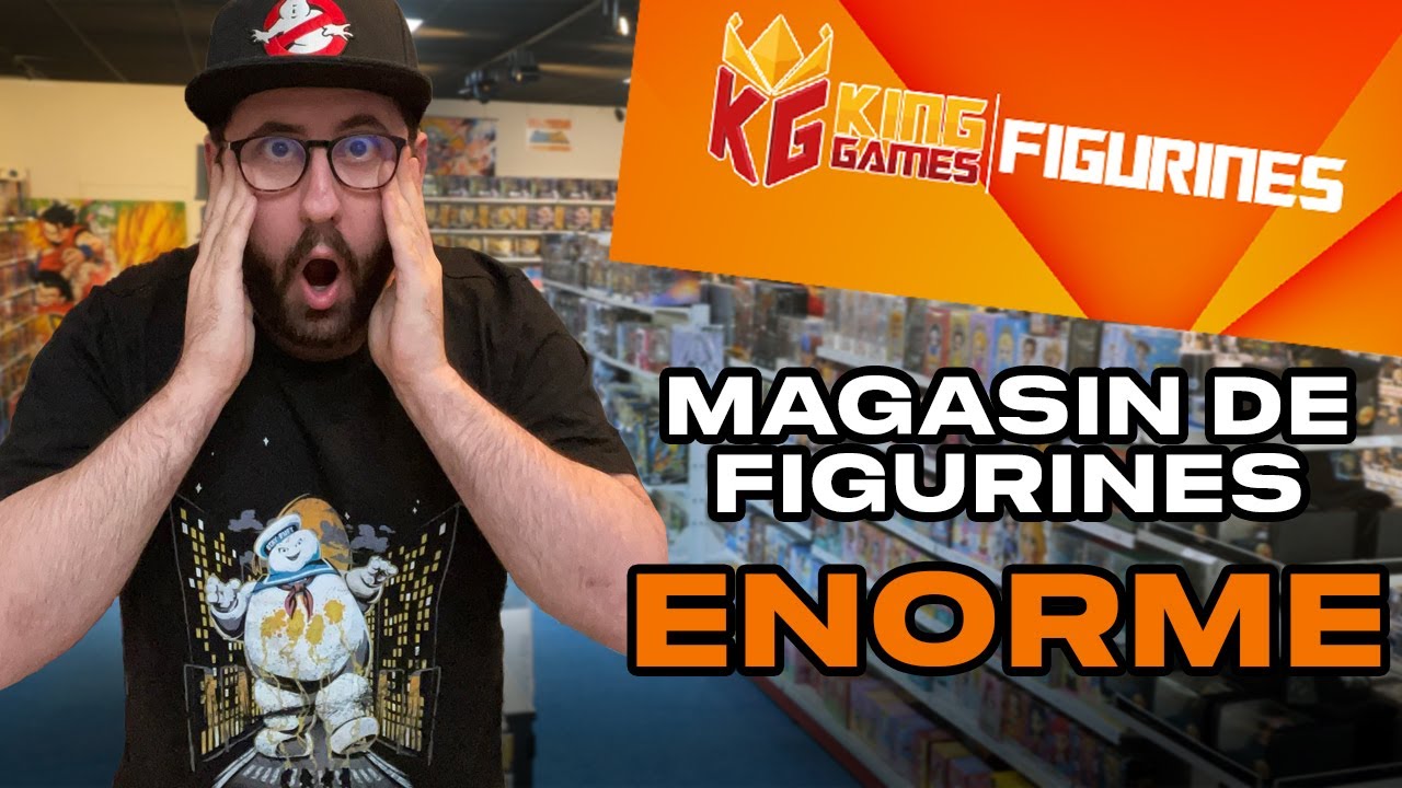 VISITE DU MAGASIN KING GAMES FIGURINES à côté de TOULOUSE