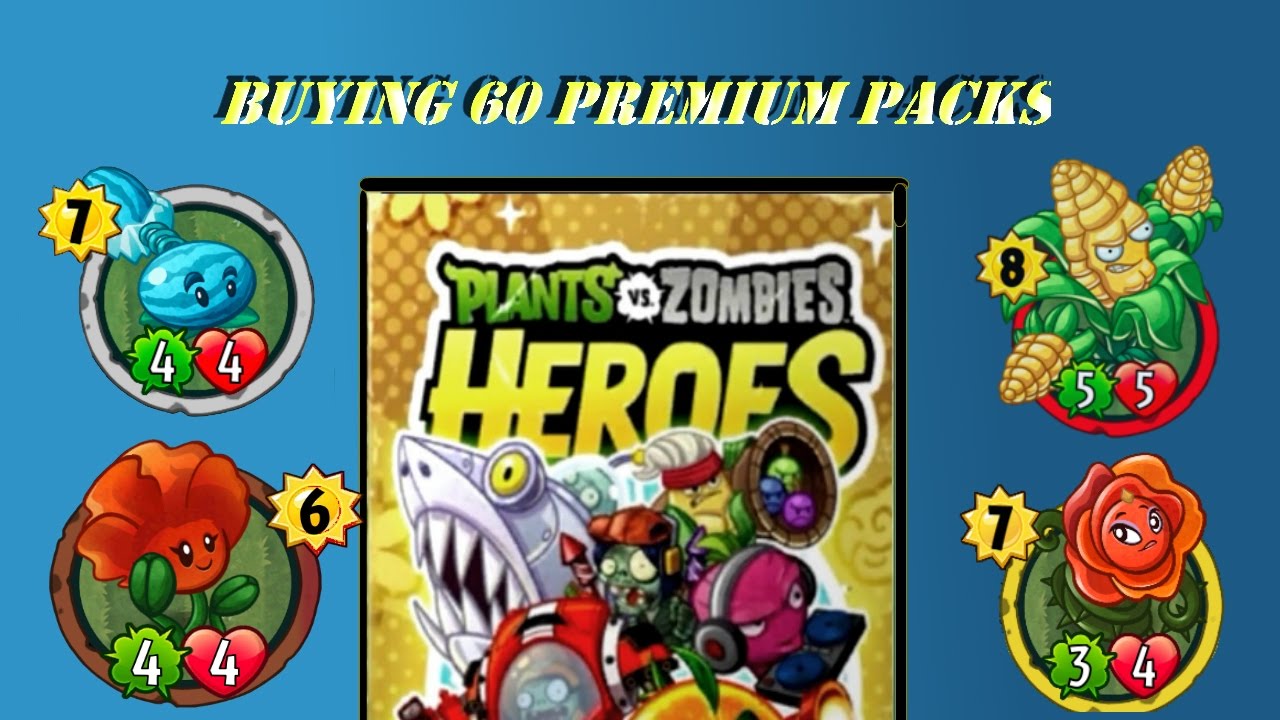 PvZ Heroes - Mega-Premium Pack (5K gems)