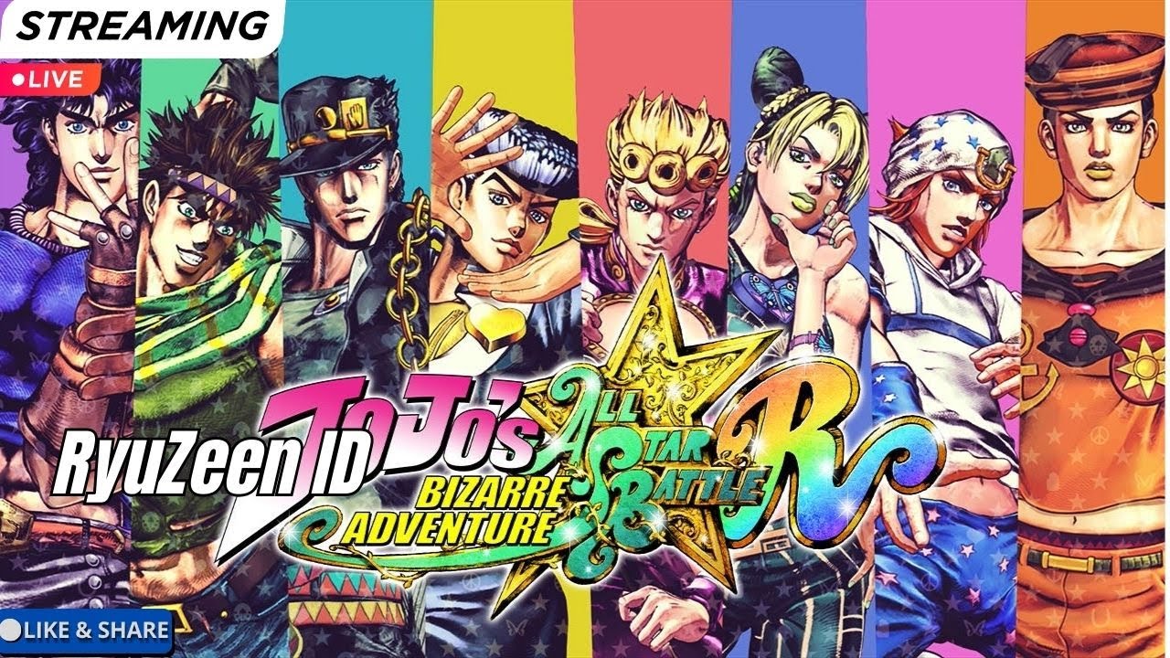 🔴COM vs COM Live Jojo Bizzare Adventure All Star Battle # 4