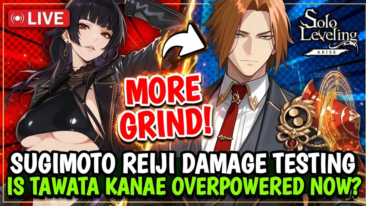 🚨NEW CODES🚨 SUGIMOTO REIJI TESTING & BUILDING! KANAE COMEBACK? - SOLO LEVELING: ARISE