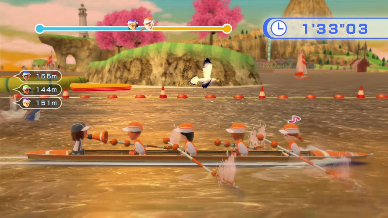 [Wii Fit U] Rowing Crew-Expert 2’36’’73 (Play as Lucia)　レガッタ　超上級