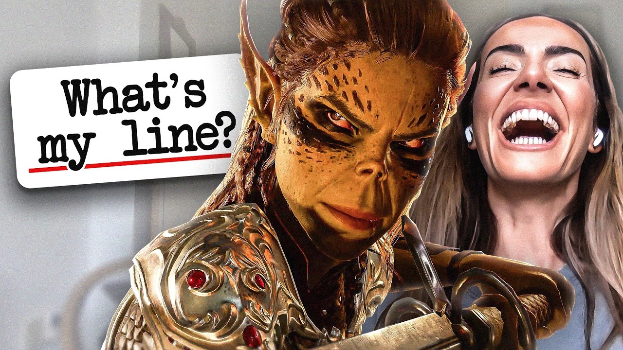 Сможет ли актер Baldur's Gate 3 вспомнить свои знаковые реплики?