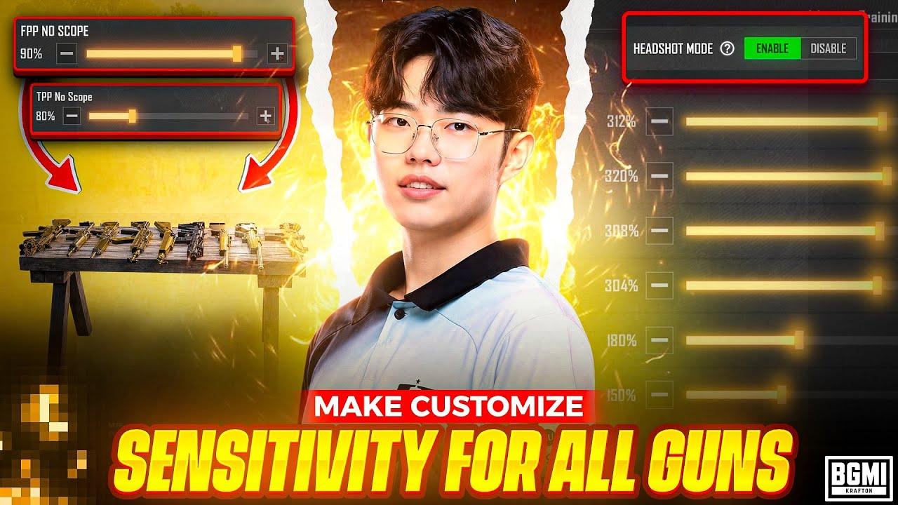 Create Custom Sensitivity for All Guns 💀 (No One Tells You This)