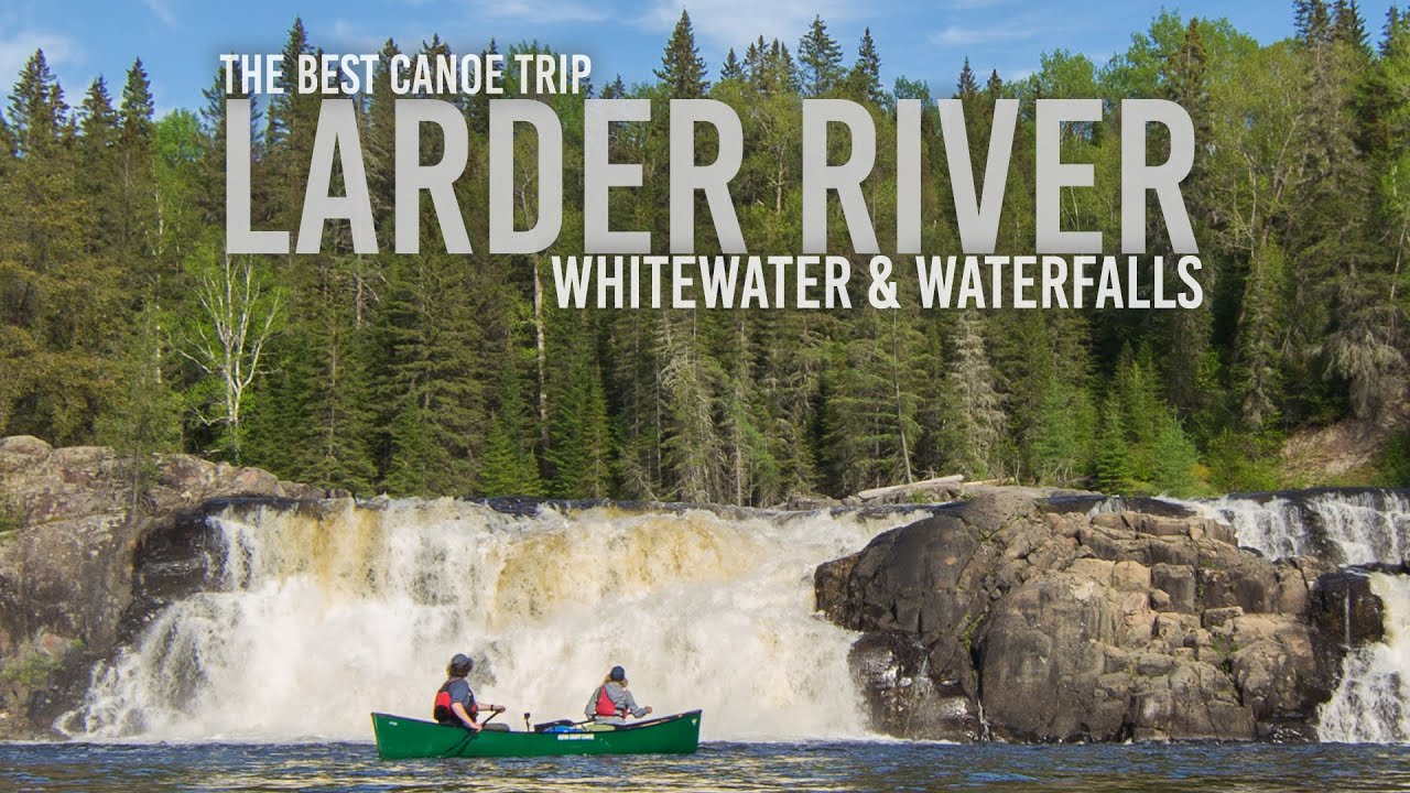 Larder River Canoe Trip | Waterfalls, & Wild Whitewater | Best NE Ontario Backcountry Weekend Trip!