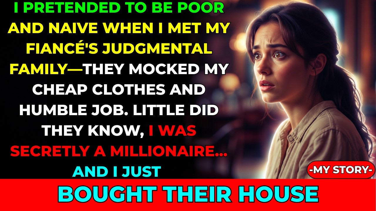 I Pretended to be Poor for My Fiancé’s Family — Then I Bought Their House