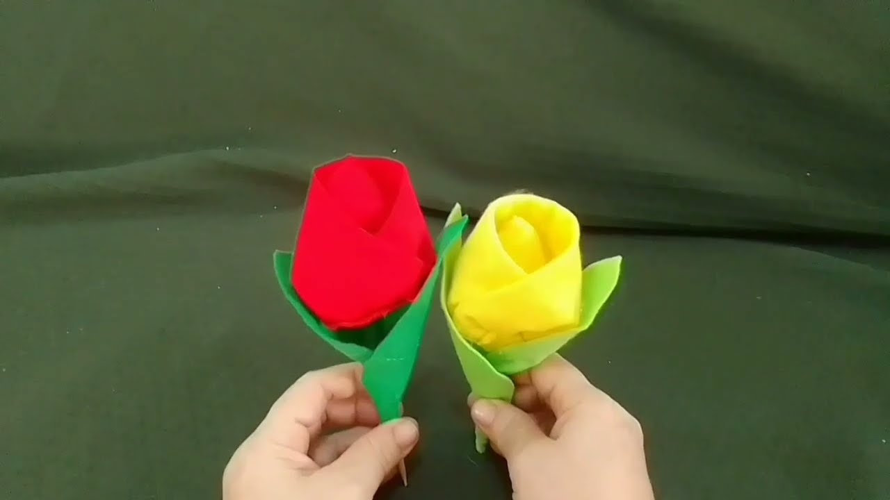 Como fazer tulipas de tecido,flores de tecido, tulipa diferente #tulipa #artesanato
