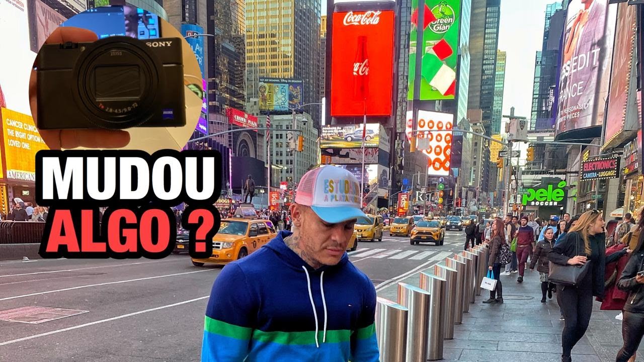 COMPREI UMA CAMERA NOVA PRO CANAL I ESTOU EM NEW YORK