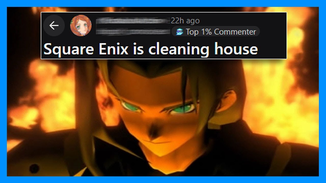 Square-Enix Japan is GUTTING California Office and They're P*SSED! | Clownfish TV