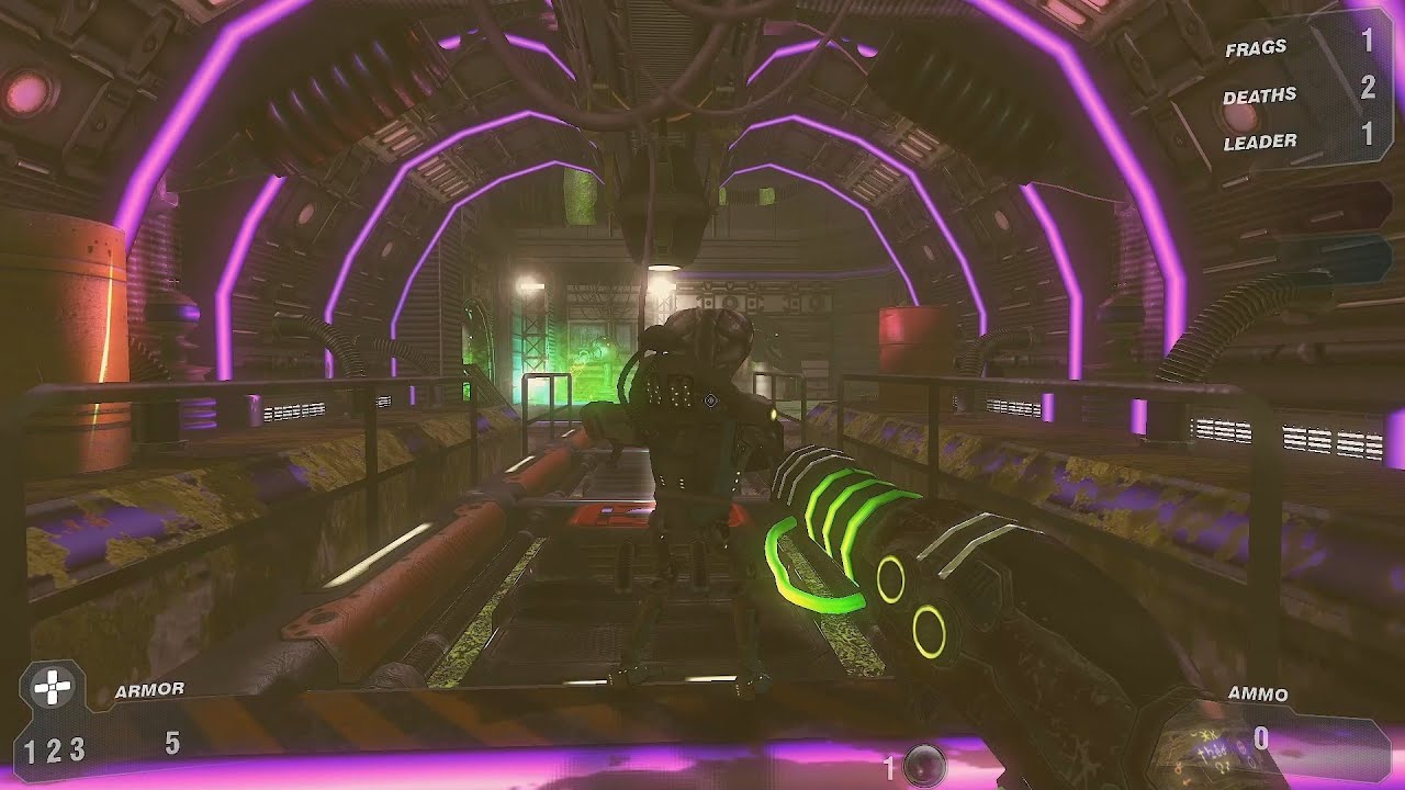 Linux Mint Games - Play Action Game Alien Arena