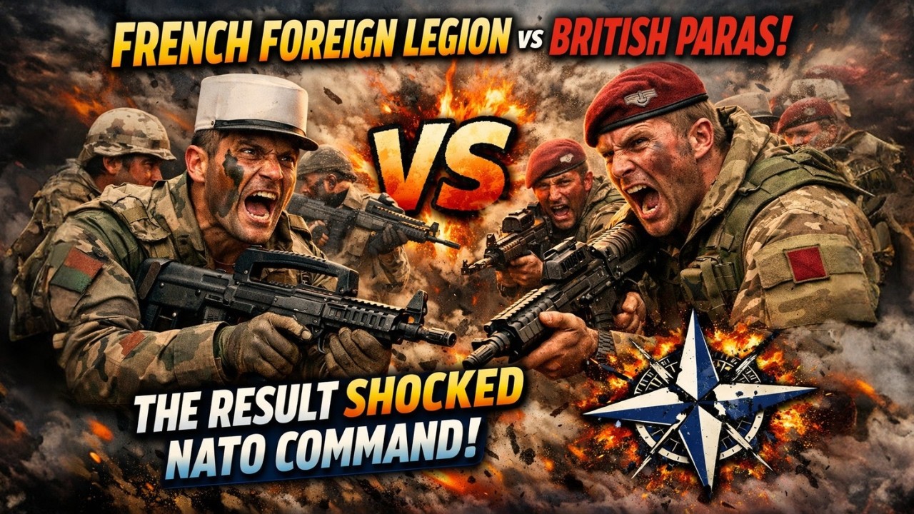 French Foreign Legion vs British Paras — The Result SHOCKED NATO Command