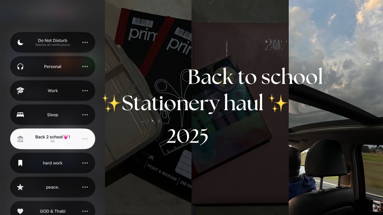 Stationery haul 2025💕|| South African YouTuber||