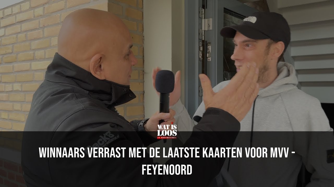 WINNAARS VERRAST MET DE LAATSTE KAARTEN VOOR MVV - FEYENOORD