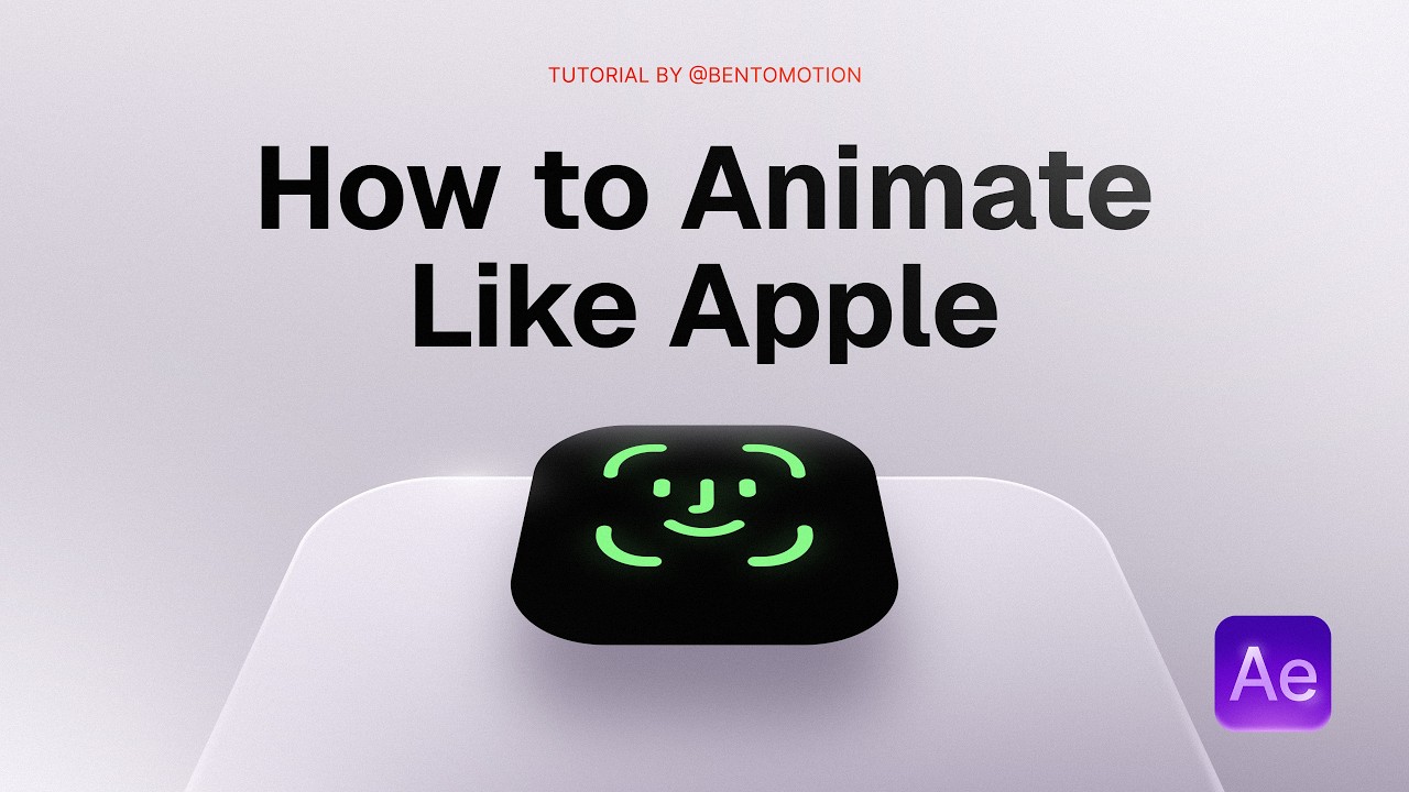 Create Apple-Style UI Motion Graphics in After Effects + Free Project File