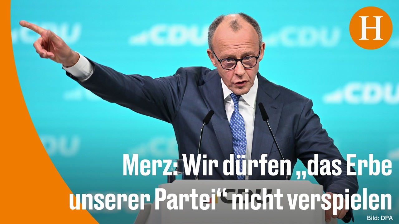 CDU-Parteitag: Merz erteilt Koalition mit der AfD erneut eine AbsageWeniger anzeigen