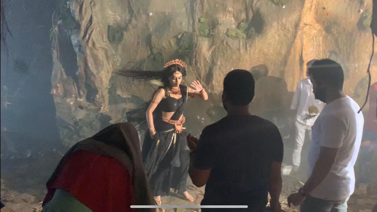 mallika Singh as ALAKSHMI  behind the scenes || राधाकृष्ण radhakrishn bts