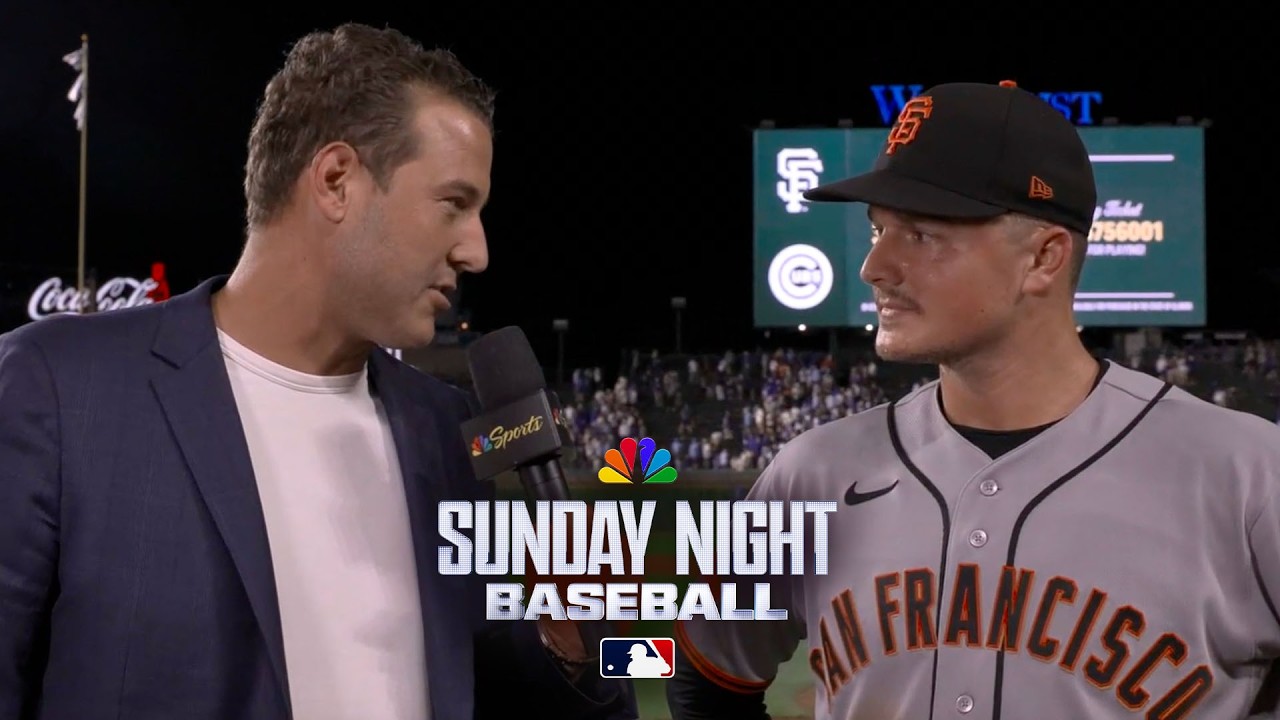 Matt Chapman: Giants are 'still believing' amid uneven year | Sunday Night Baseball | MLB on NBC
