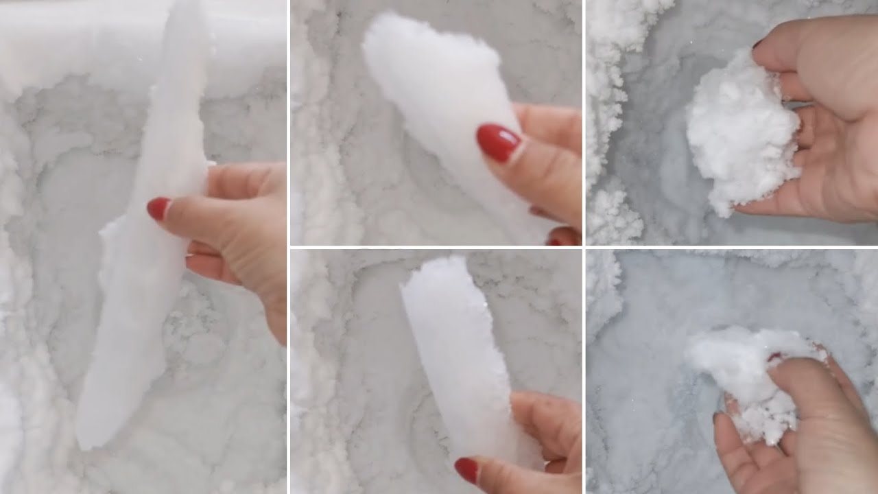 FREEZER FROST EATING / FREEZER EDGES SCRAPING & EATING ASMR