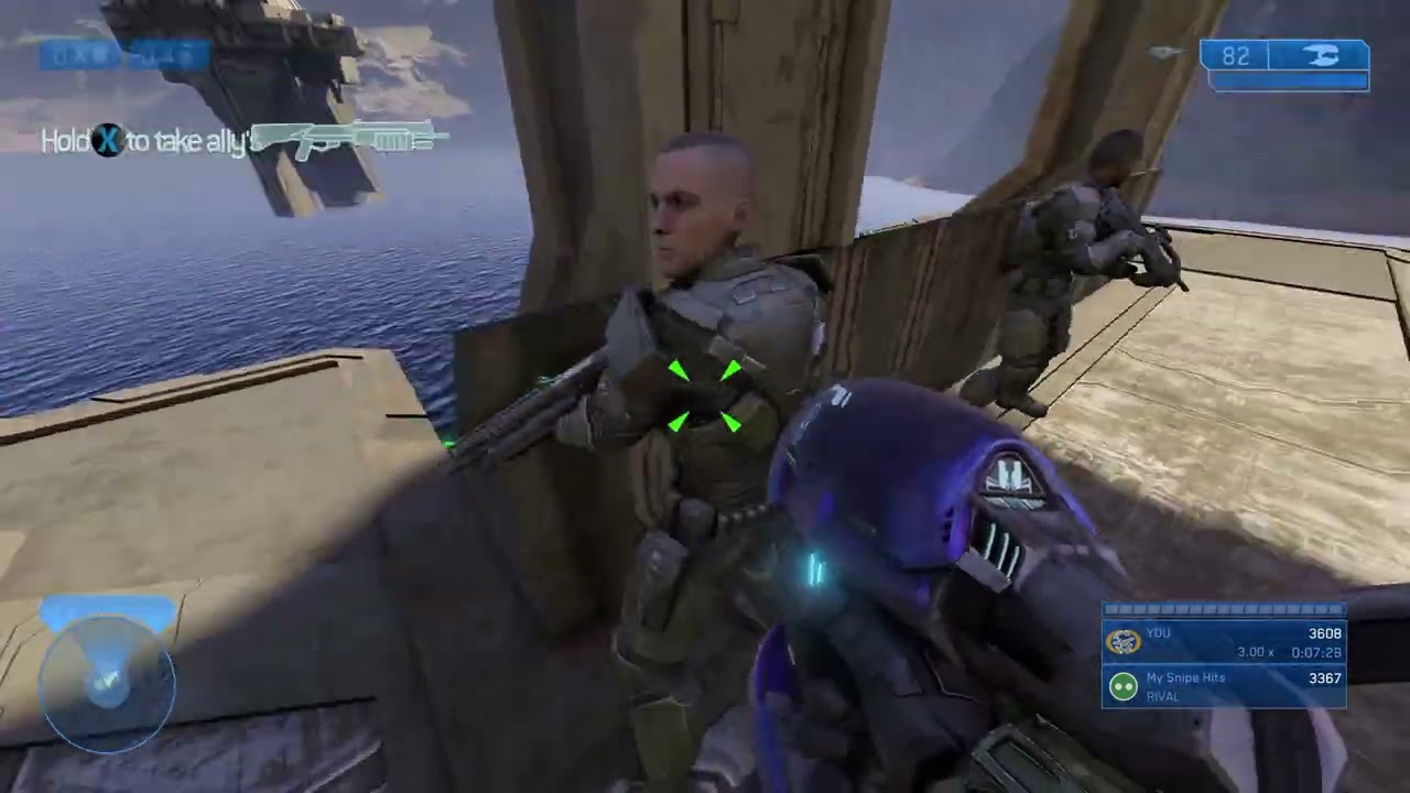 Halo 2 with girlfriend 3 (Regret)