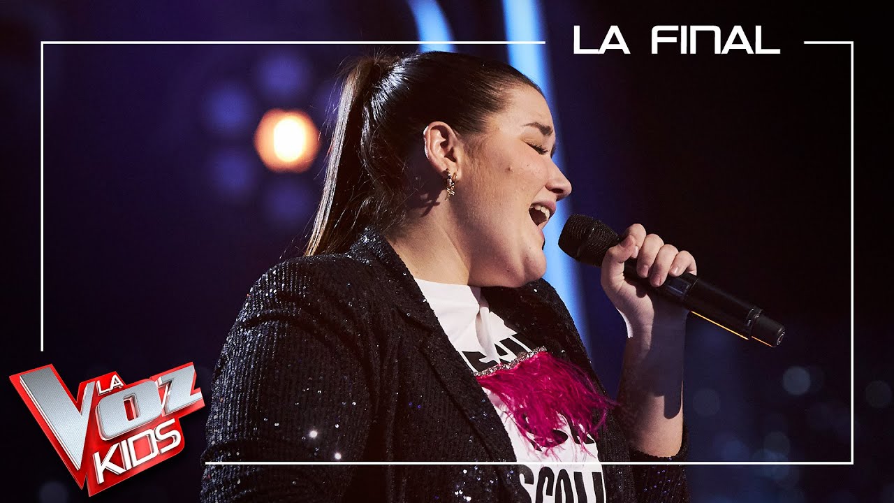 Amanda Sánchez canta 'Desde la azotea' | Final | La Voz Kids Antena 3 2023
