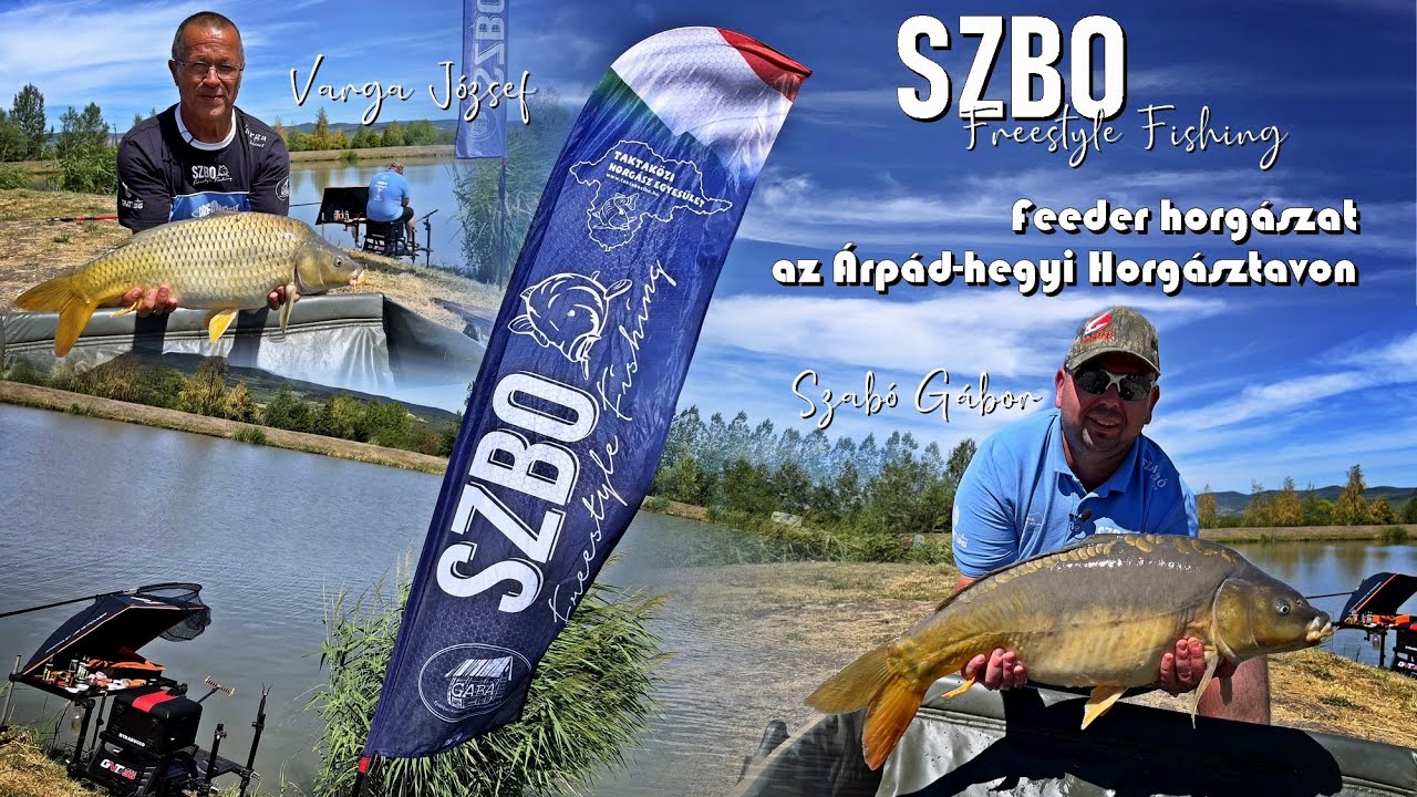 SZBO Freestyle Fishing / Feeder horg&aacute;szat az &Aacute;rp&aacute;d-hegyi Horg&aacute;sztavon