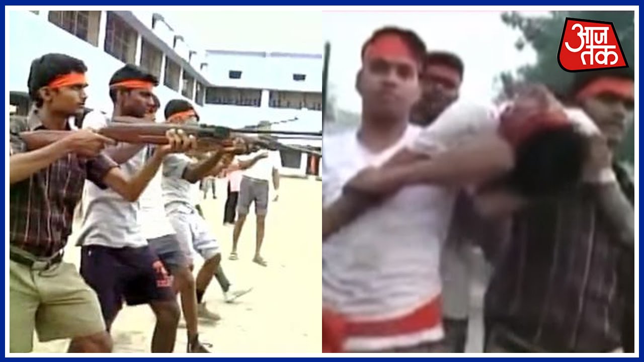 Bajrang Dal Men Get Arms Training To Fight Terrorist Part 1