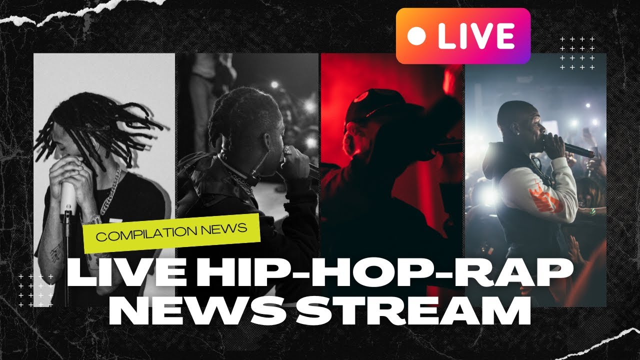 LIVE 24/7 Hip-Hop & Rap News Compilation &mdash; Trending Stories, Drama & Music Updates