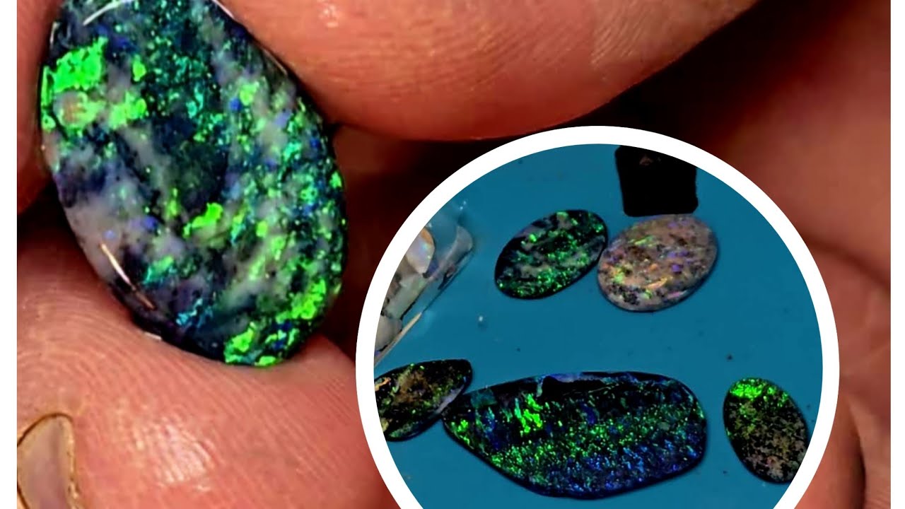 Treating Andamooka Matrix Opal.
