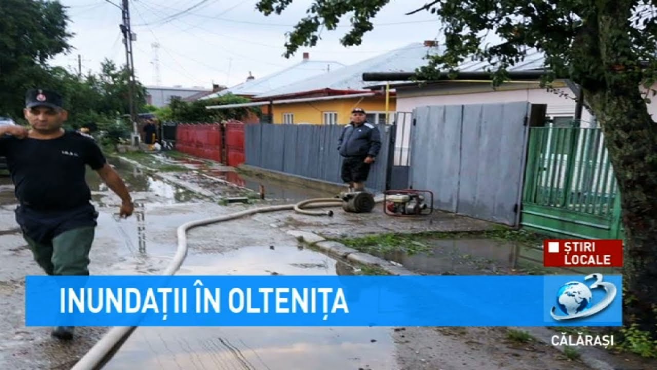 Inundații în Oltenița
