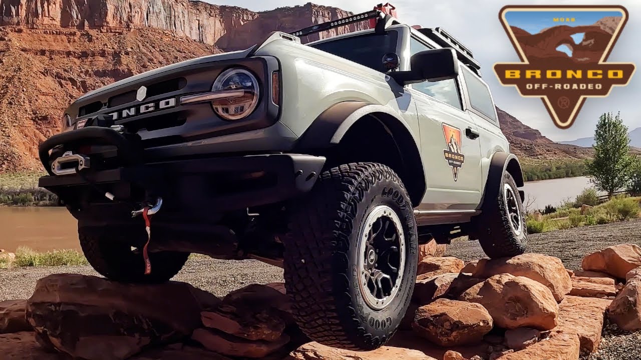 Moab Off Roadeo Experience! Ford Bronco Off-Road Training on the Dome Plateau Trail in Moab Utah