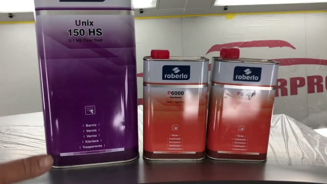 Prueba de Barniz Roberlo Unix 150HS